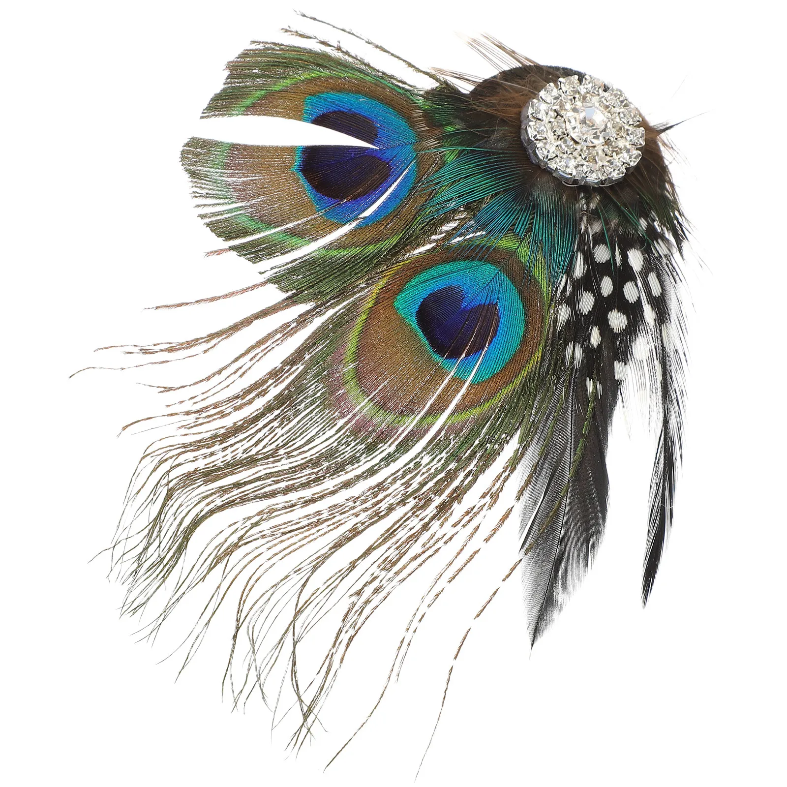 

U154-1 Hair Clip Elegant Decorative Hair Pin for Women Festival Wedding Party Styling Accessory