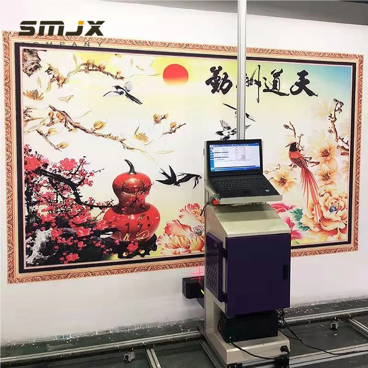 SONGMAO 20 Sq.m./H Automatic 5D Printer For Wall Painting Machine UV 3D Inkjet Mural