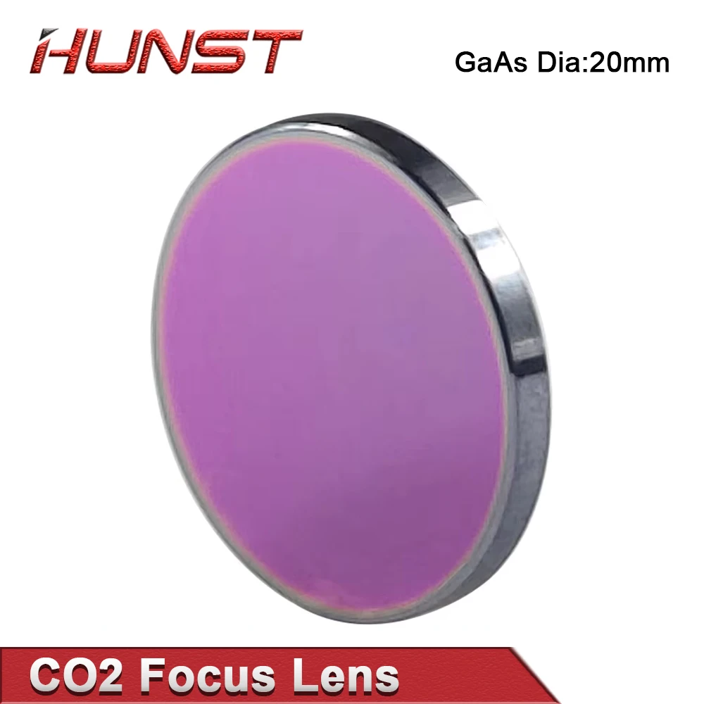 Hunst CO2 Laser Focusing Lens Diameter. 20mm Focal Length 50.8 63.5mm For CO2 Laser Engraving And Cutting Machine