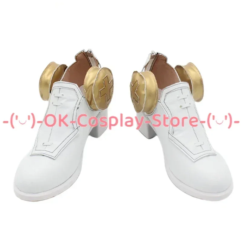 [Aangepast] Record Ragnarok Brunhild Cosplay Schoenen Anime Spel Rollenspel Kostuum Prop Halloween Carnaval Party PU Lederen Laarzen