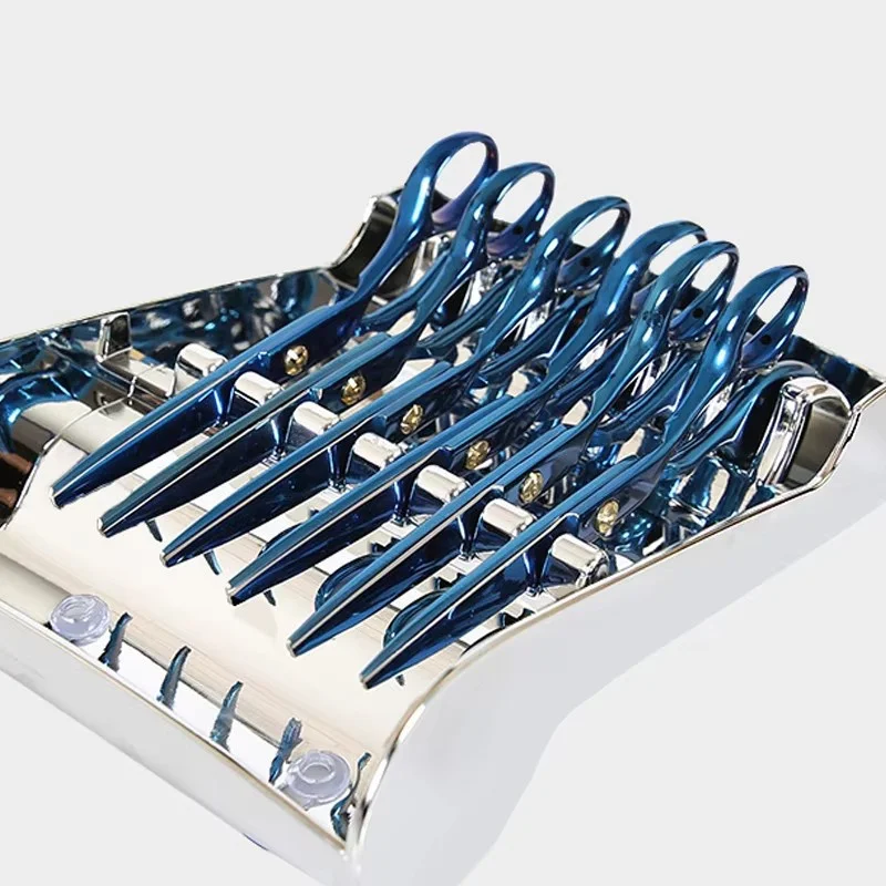Barber Scissors Storage Rack Salon Scissors Holder