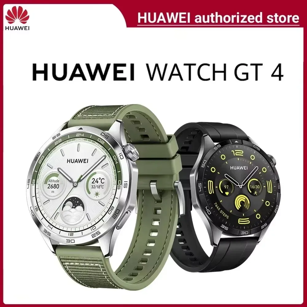 Умные часы, HUAWEI Watch GT 4, умные часы, индивидуальные циферблаты, аккумулятор до 14 дней, HUAWEI TruSeen ™   5.5, когда Bluetooth-вызовы