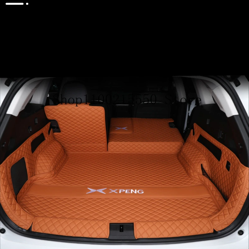 For Xpeng G9 XiaoPeng 2025 2024 2023 PU Trunk Mat Car Waterproof Floor Mat Car Accessories Fully Surrounded Original Factory