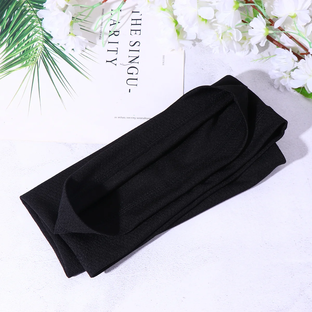 

1pc Sun-Proof Neck Gaiter Ice Silk Scarf Cooling Headband Face Guard Uv Protection Multifunctional Bandana For Outdoor Sports