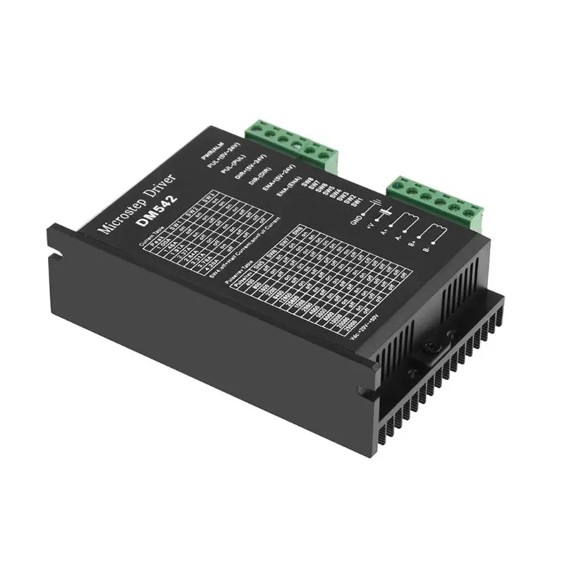 GR CNC Stepper Motor Driver DM542 2-Phase for Nema 57 86 Series Stepper Motor Controller single Axis Hybrid MicroStepping