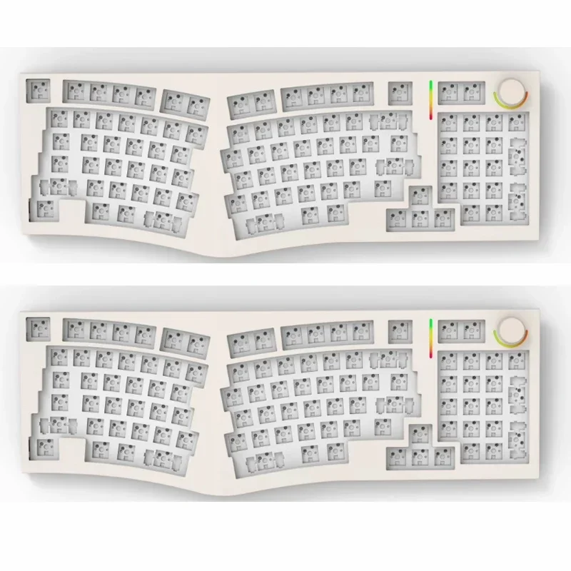 Imagem -02 - Feker-kit de Teclado sem Fio para Computador de Escritório Junta Ergonômica Hotswapp Rgb Keydous Personalização Jogos Alice98