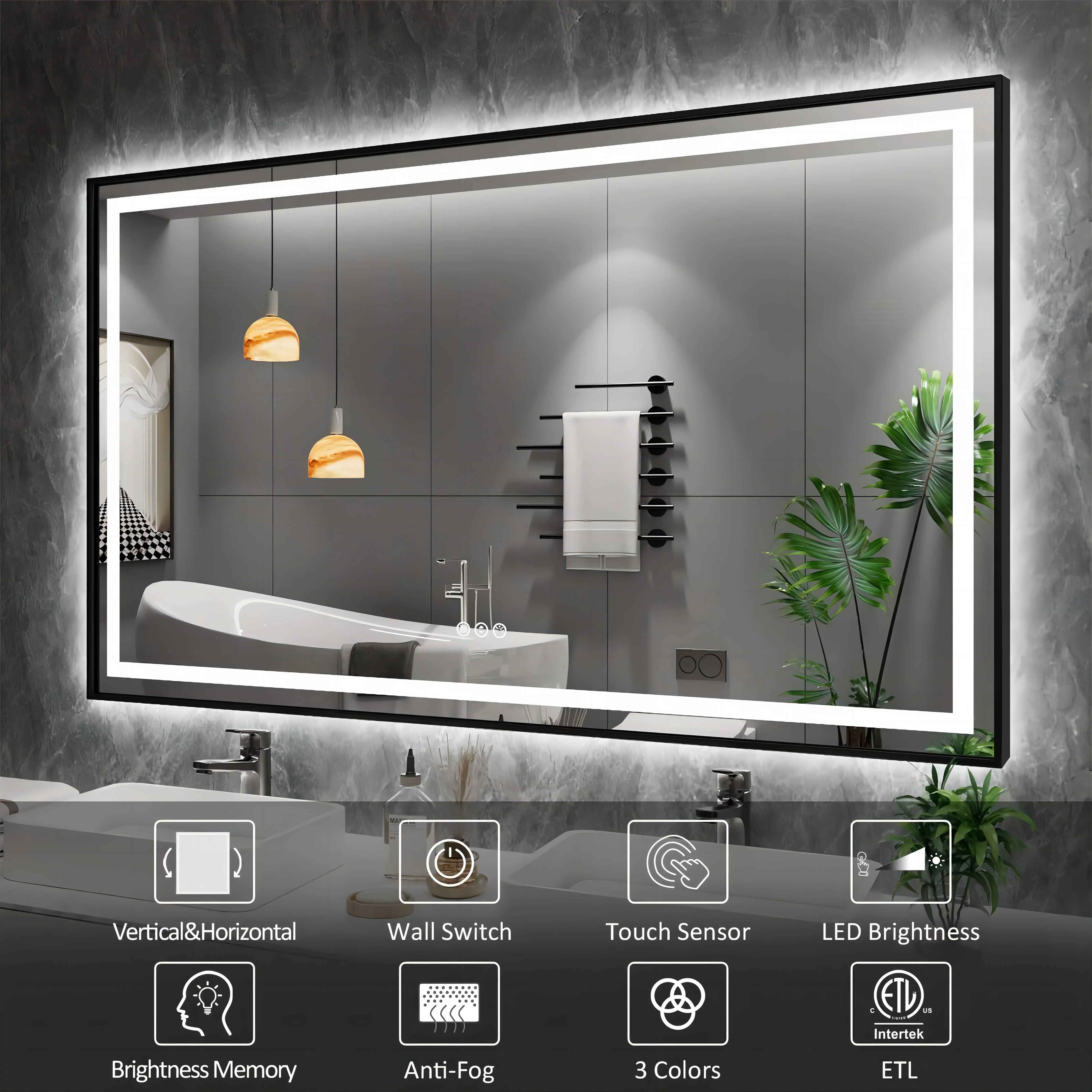 Android 11 TV LED Smart Kamar - Bathroom Mirror Led ulasan dan harga