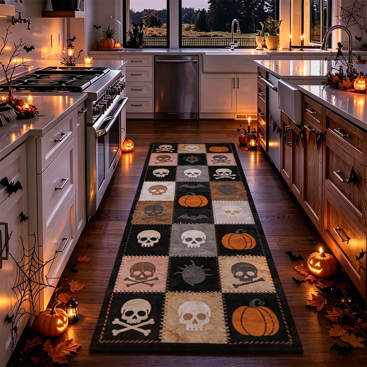Alfombra Larga de Halloween co - Home Textiles Rug reseña y precio
