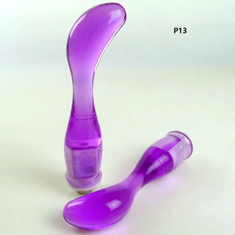 Soft Colorful Anal Dildos Automatic Sex Machine 3XLR Dildos  Attachments Butt Plug Sex Toys for Women and Men(Random color)