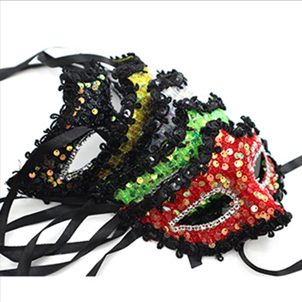 

Fashionable And Gorgeous Mask Sequin Mask And Princess Mask Party Mask And Venetian Mask Suitable For Parties And Gatherings