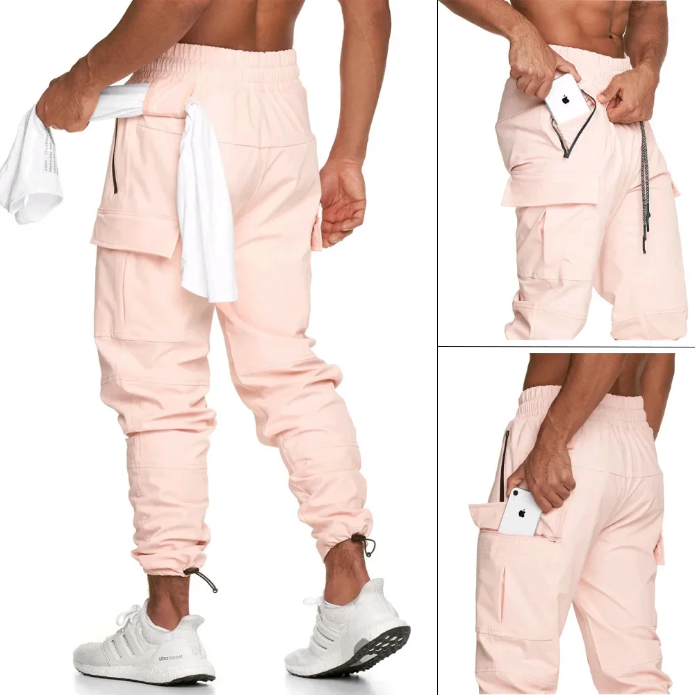 

Running Workout Pants Waterproof Beach Shorts Sweatpants Jogging Quick-Drying Fitness Sport Legging Gym Clothing Men