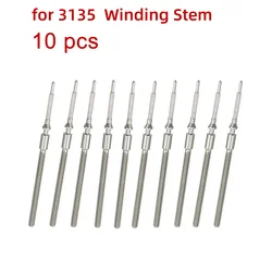 3135 Stem Movement Repair Tool 3135 Movement Winding Stem 1/2/3/5/10 Pcs Steel Handle Rod Metal Watch Stems 3186 3130 Universal