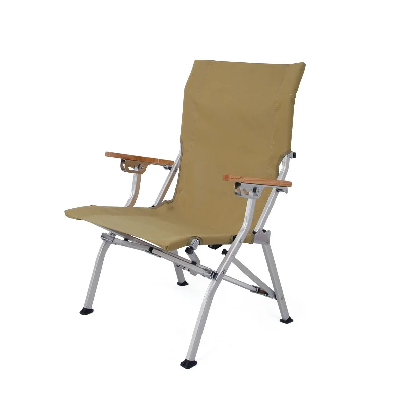 

Enjoy Outdoor Aluminum Height Adjustable Seal Chair Portable Fishing Recreational Camping Folding Chair Beach Chair