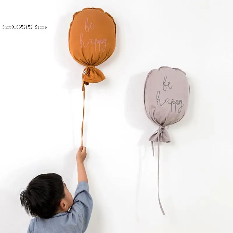 Creative Cotton Balloon Wall Hanging Ornaments Cute Decorations Pillow Bedroom Living Room Decoration