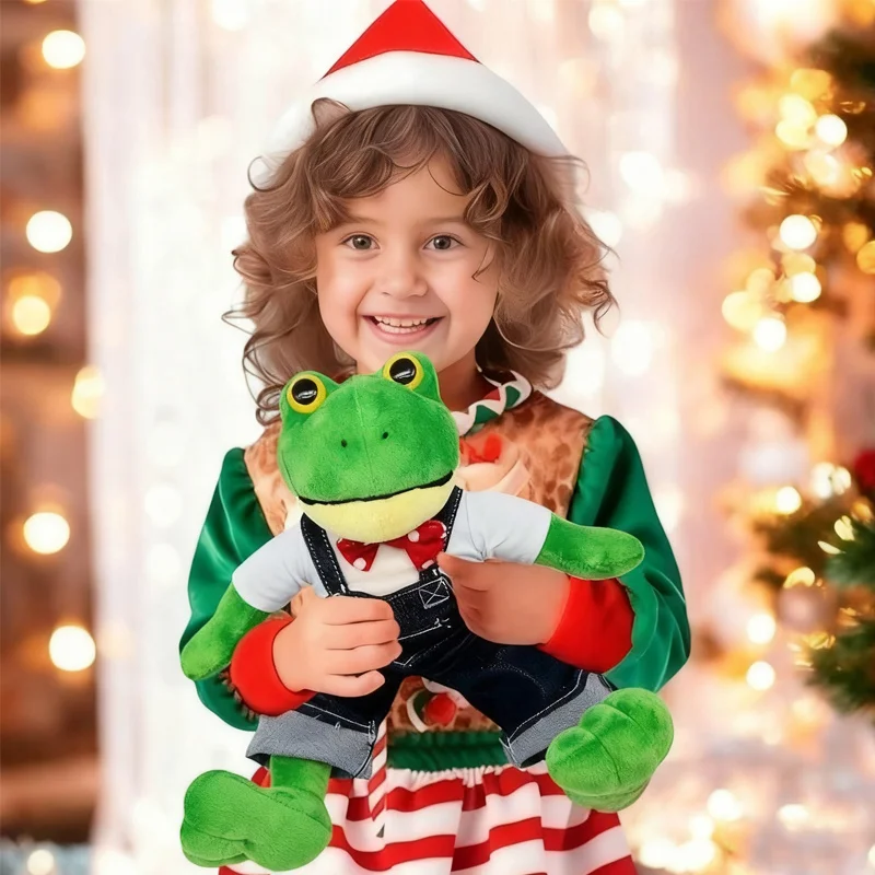 

Новинка 2025 года, милая пара домашних животных, лягушка, плюшевые игрушки, длинноногие, знаменитый интернет-мистер Коллекционные мягкие игрушки-животные с одной лягушкой