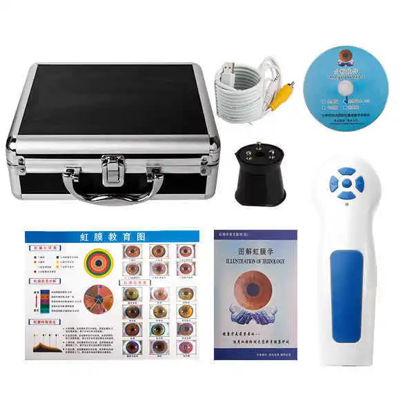JYTOP Professional 12MP Iriscope Camera 30X Iris Lens Eye Iridology Software Portable CE Certified Commercial Use