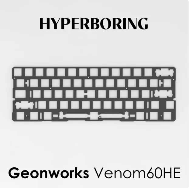 Geonworks Venom 60 HE Keyboard PCB Magnetic Switch Custom DIY