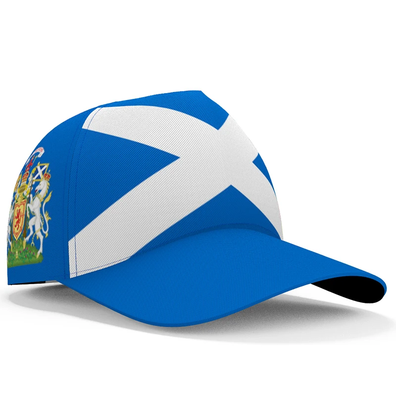 

Scotland Baseball Caps 3d Custom Made Name Number Team Logo Scottish Hats Scots Country Travel Alba Nation Britain Flag Headgear