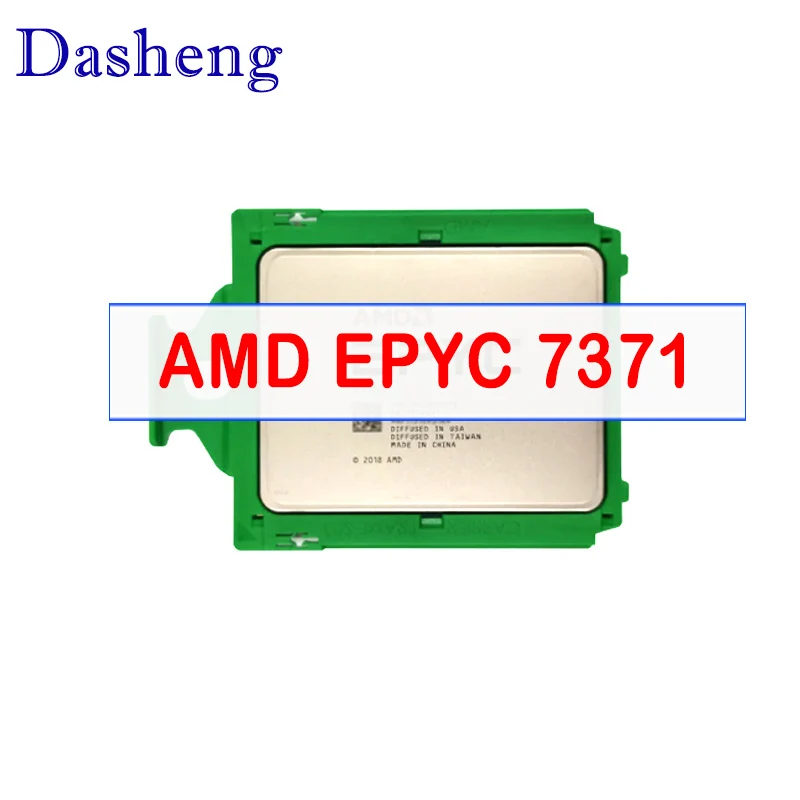 

AMD EPYC 7371 3.1Ghz 16 Core/32 Thread L3 Cache 64MB TDP 200W SP3 Up to 3.8GHz 7001 Series Server CPU