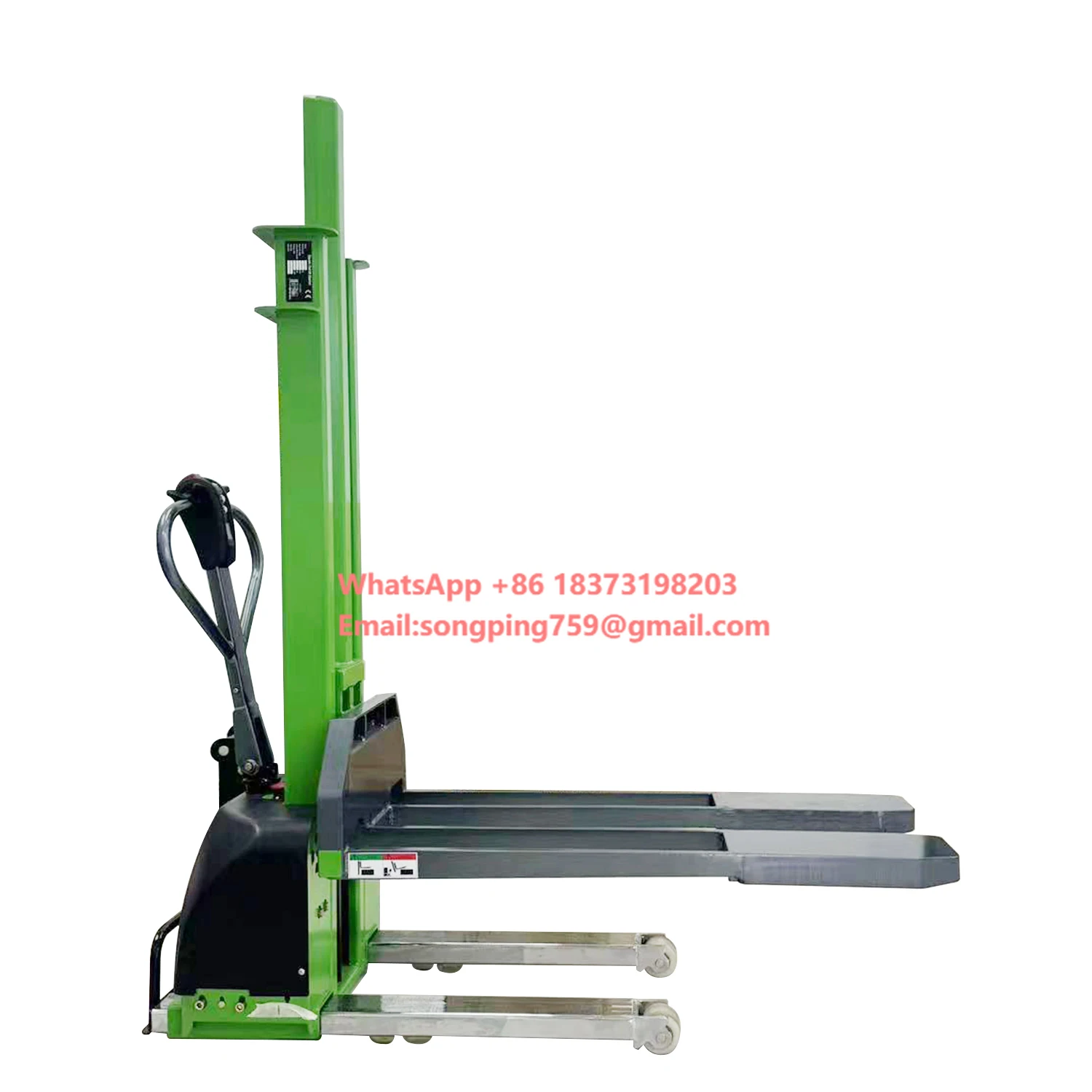 

Noelift Portable Self Loading Stacker 500kg 700kg 1000kg 1300kg Full Electric Self Load Electric Pallet Truck for Cargo