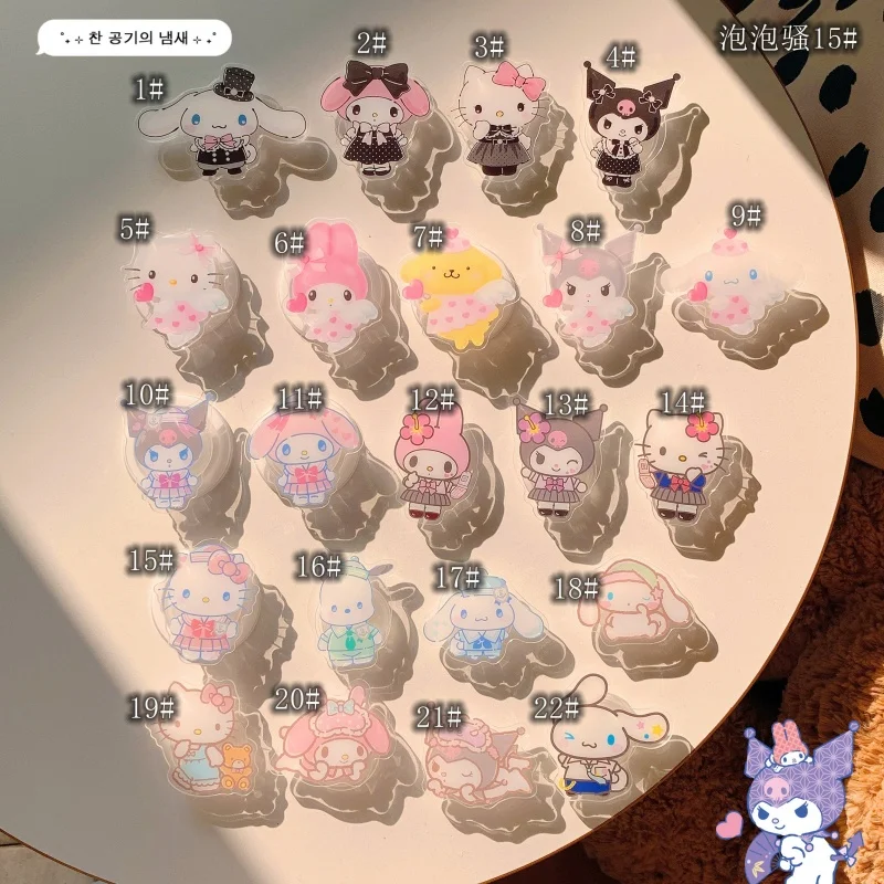 Japanese Cute Cartoon Sanrio Hello Kitty Magnetic Mobile Phone Holder Is Suitable for MagSafe Magnetic Holder. view 4