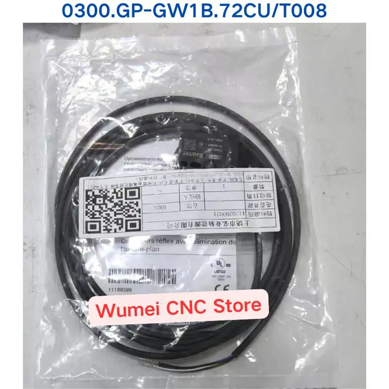 Brand New Original 11189399 Photoelectric Sensor 0300.GP-GW1B.72CU/T008 If You Need Other Specifications, Please Consult