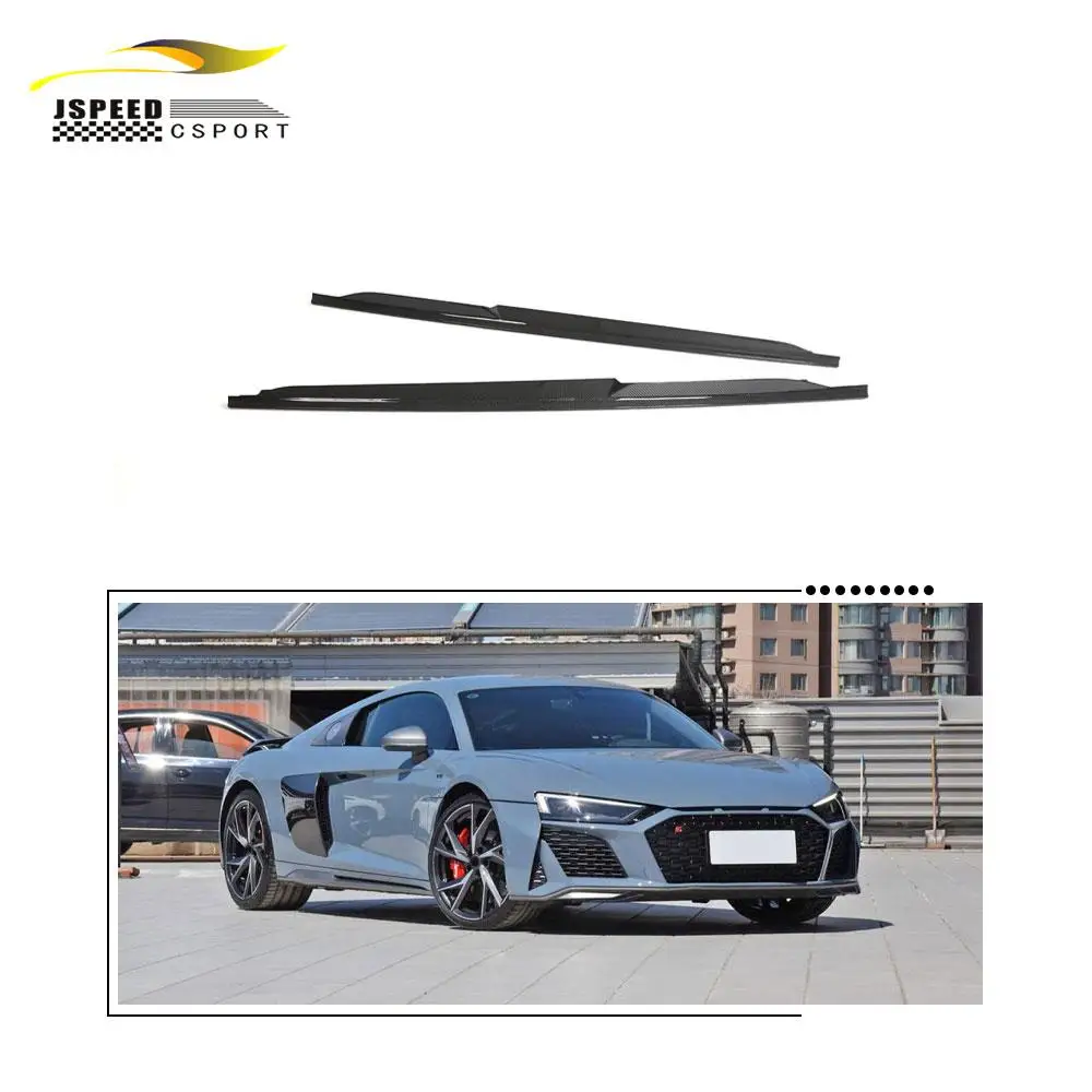 

Suitable for Audi R8 V10 2023 dry carbon fiber rear side skirts