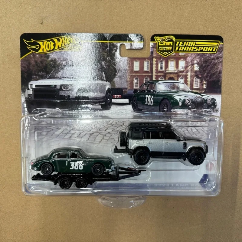 Original Hot Wheels Premium Car Culture Team Transport Series FLF56 Land Rover Collectible Model Alloy Sport Car Collection Gift
