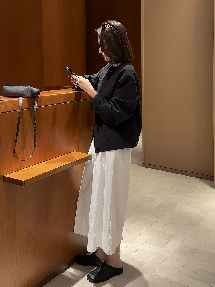 

Удобные широкие брюки с эластичной талией, универсальные повседневные брюки прямого кроя для весны и лета, длинные брюки.