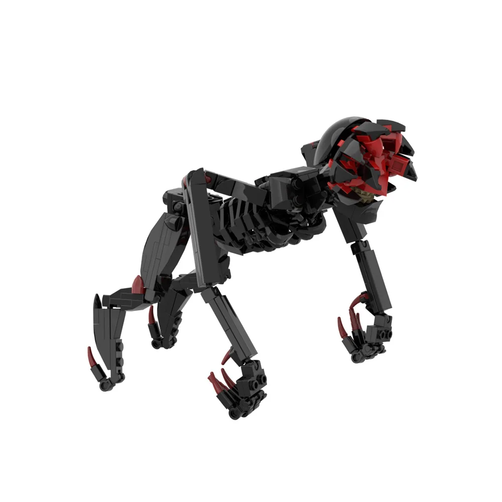 MOC-figura de ángeles de la muerte, modelo de bloques de construcción, un lugar tranquilo, día, película de terror, figura de acción alienígena, ensamblaje de ladrillo, juguete para regalo