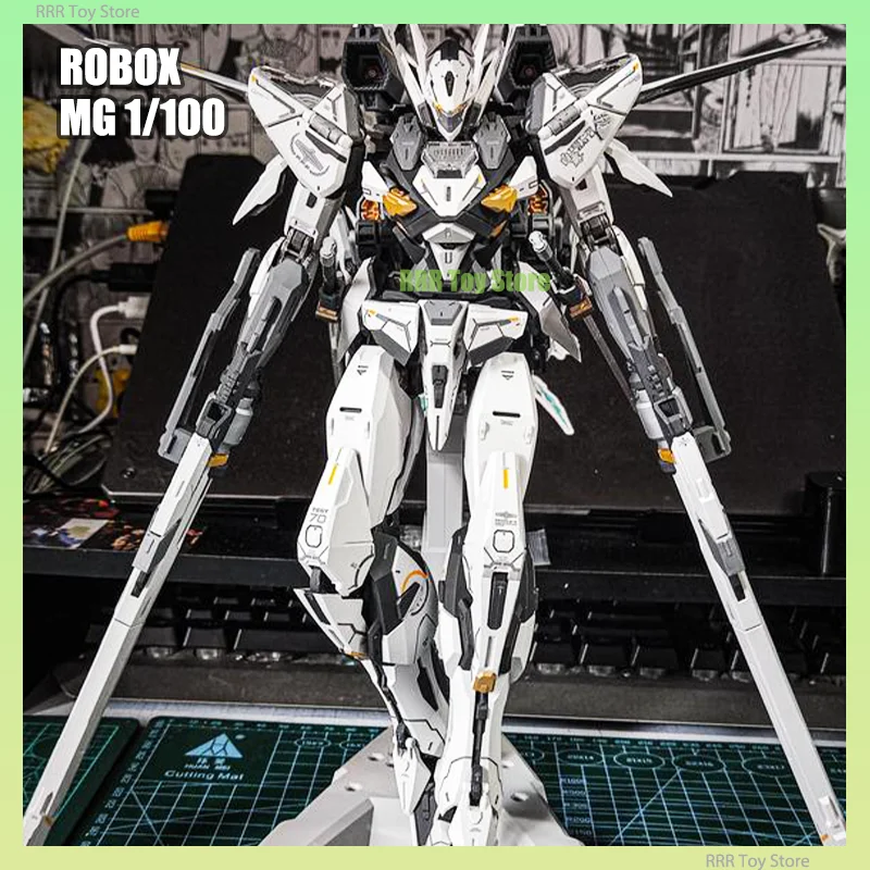 Robox Animation MG 1/100 BAILU Air Combat Custom Model Kit TEST-70 Armored Colossus Assembly Action Figures Robot Plastic Toys