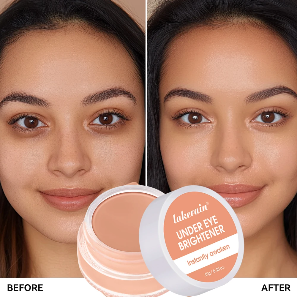 4 色アイブライトニングコンシーラー & 輪郭フルカバレッジにきびスポットくま輪郭コンシーラー女性のためのアイメイクアップ製品