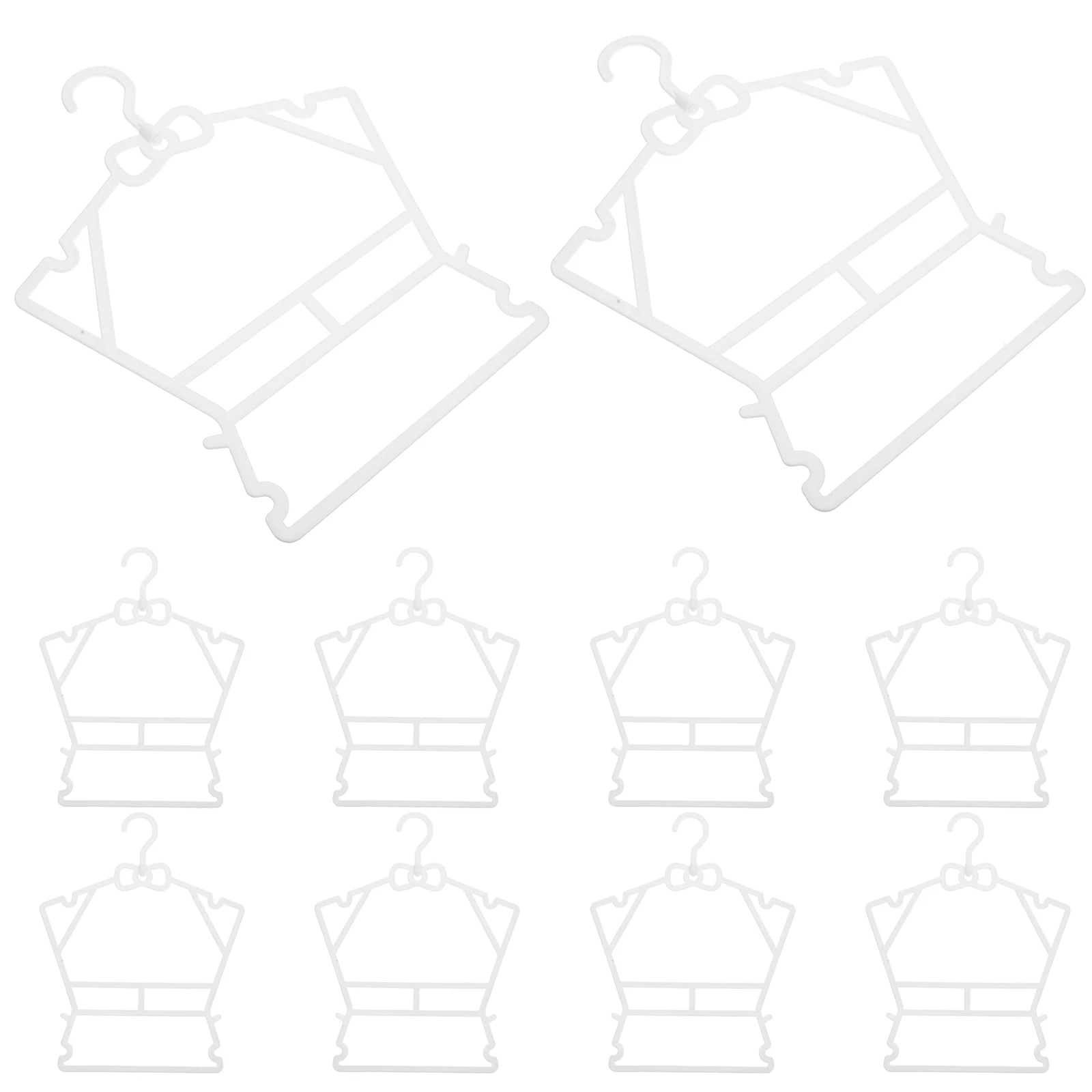 

10 Pcs Baby Hanger Childrens Velvet Coat Hangers Kids Clothes Drying Rack Swimsuit ganizer Storage Closet Nursery