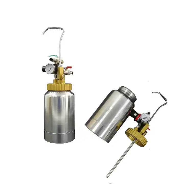 

2L Pneumatic Pressure Paint Tank with Spray 220V Industrial Equipment Mechanical Tank