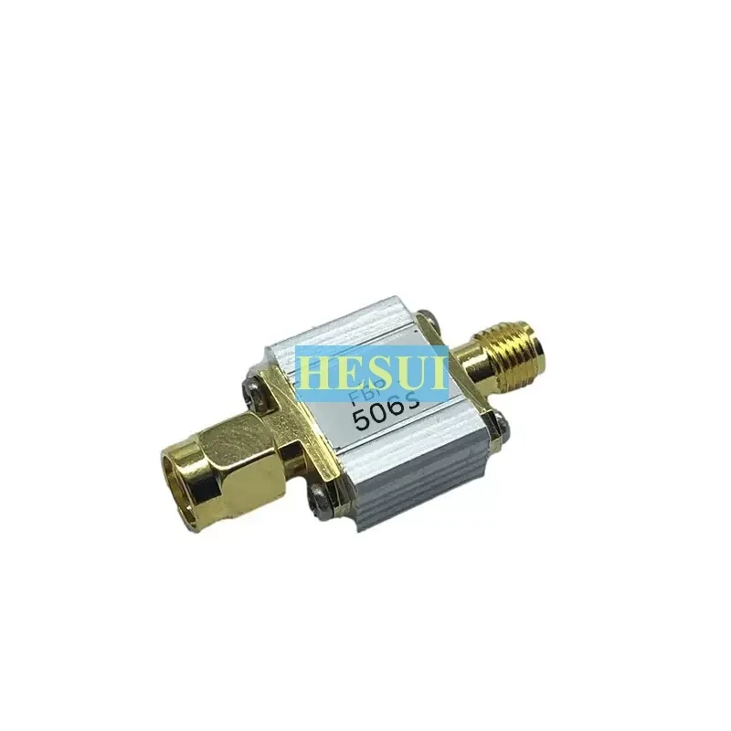 506MHz RF coaxial bandpass SAW Filter 1dB bandwidth 7MHz SMA interface 503 ~ 510MHz