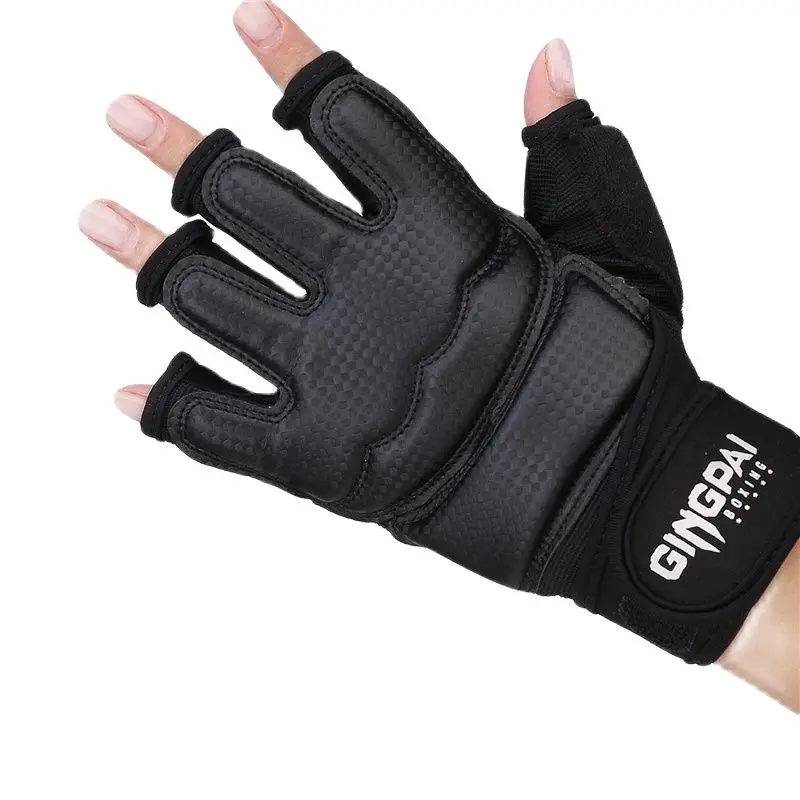 

Half Finger Taekwondo Gloves WTF Hand Protector Taekwondo Gloves Martial Arts Sports Hand Guard Boxing Protective Guard