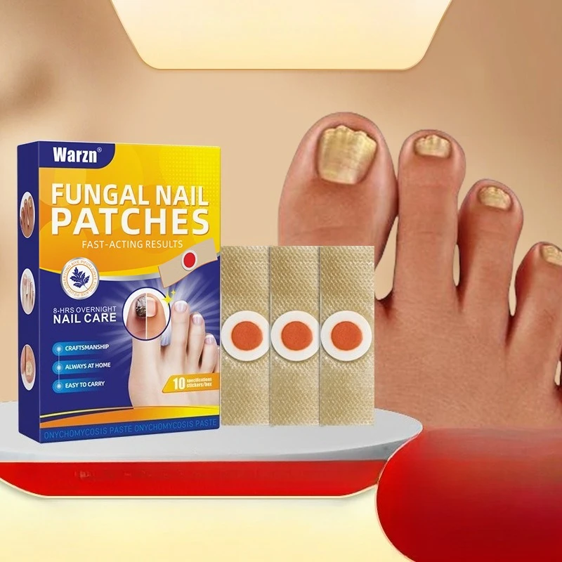 

Toenail Fungus Repair Patches, Softening Treatment for Thick & Ingrown Nails, Discoloration Care