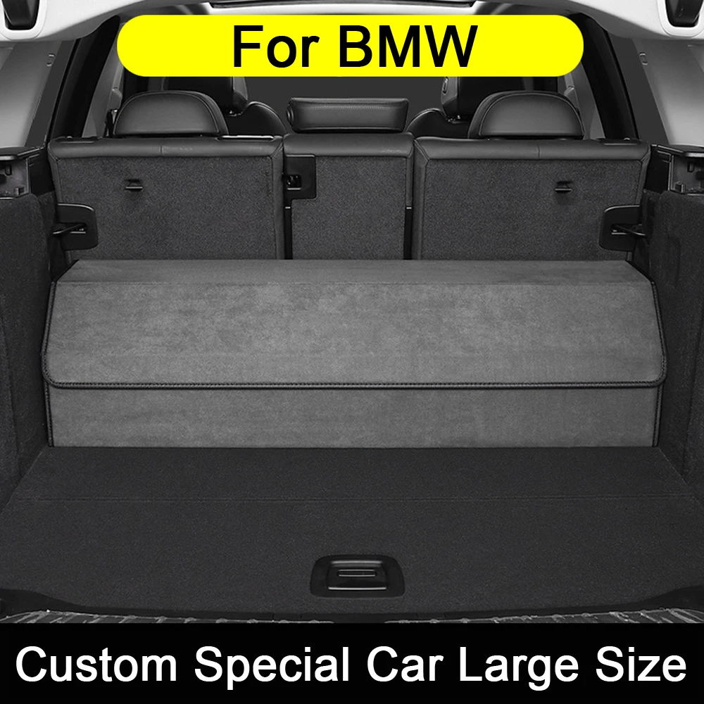 

Custom Car Trunk Organizer Box Large Capacity Folding Multiuse Storage Bag For BMW X1 X3 X4 X5 X6 F10 F15 F16 F25 E39 E90 F30