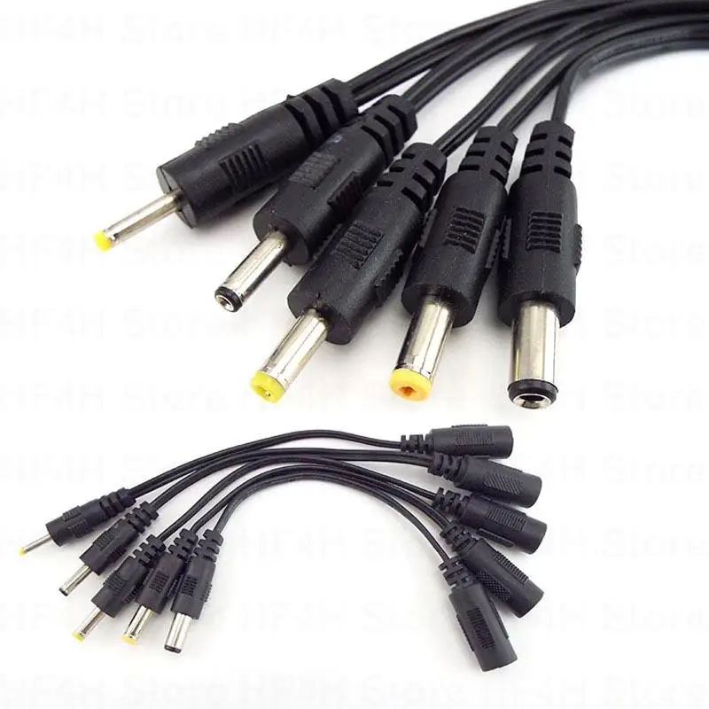 Power Cord 5.5x2.1mm DC Female Power Jack to Male Plug Cable 5.5*2.5mm 3.5x 1.35mm 4.0*1.7mm 4.8 2.5 0.7 Extension Connector B4 image 2