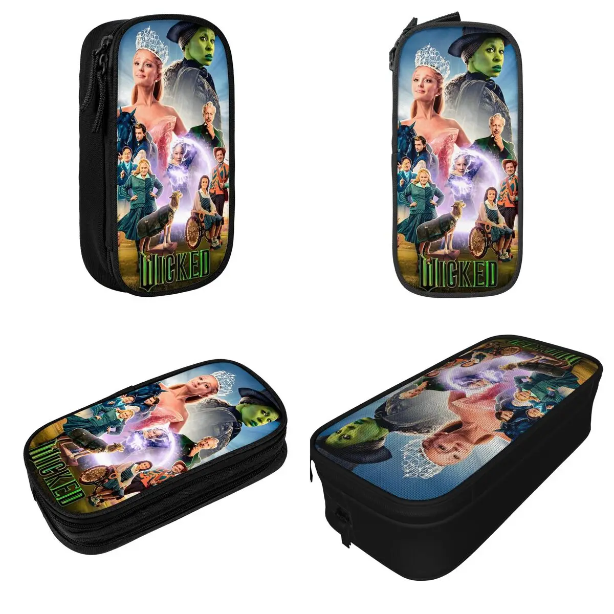 Epic Musical Fantasy Film Wicked Pencil Case Pen Box Bag Student Big Capacity School Supplies Gift Pencilcases