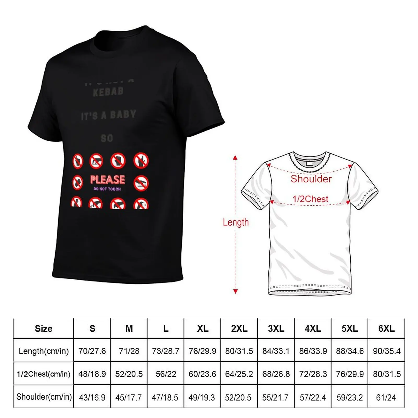 Not kebab, only Baby T-Shirt essential t shirt shirts graphic tee mens graphic t-shirts funny