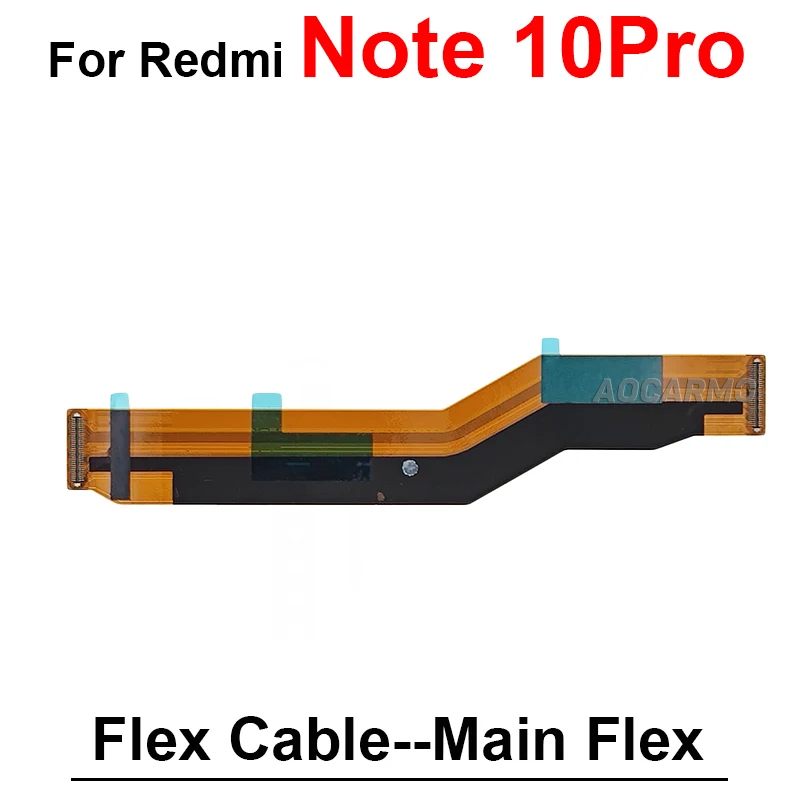 LCD Screen Flex Motherboard Connection Main Board Flex Cable Replacement Part For Redmi Note 10 Pro 10Pro