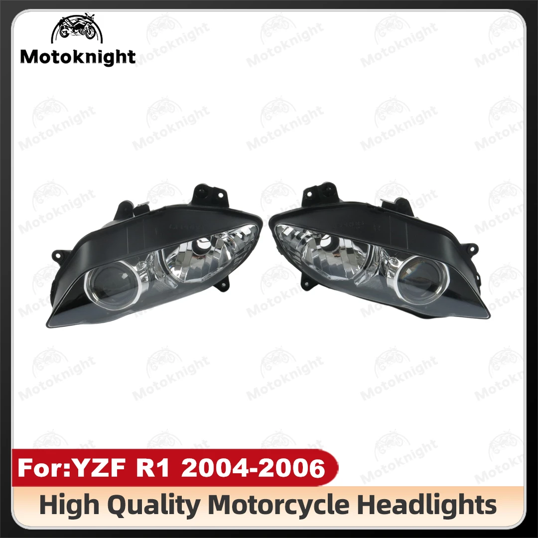 

Motorcycle Headlight Headlamp Head Light Lamp Assembly For YAMAHA YZF 1000 R1 YZF-R1 2004 2005 2006 04 05 06