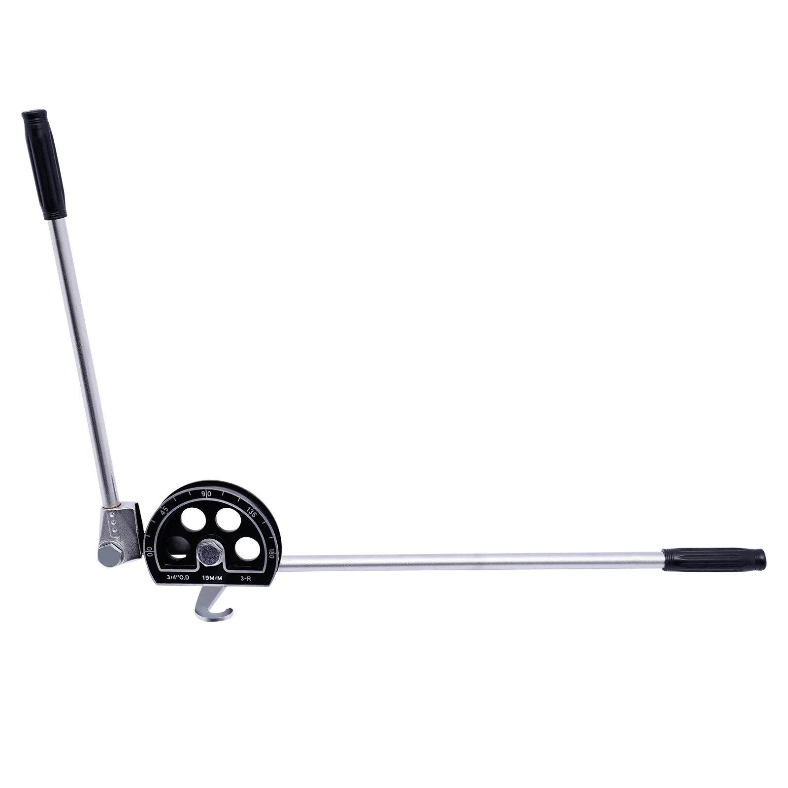 3/4 بوصة دليل أنبوب ثني الأنابيب 19 مم 0 ~ 180 °   للتبريد أدوات السباكة النحاسية والألومنيوم أداة ثني الأنابيب ذات الرافعة الطويلة #5