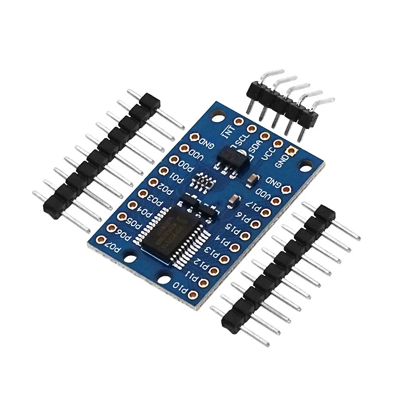 PCF8575 Module Expansion IO port Expander board DC 2.5-5.5V I2C communication control 16 IO ports For Arduino