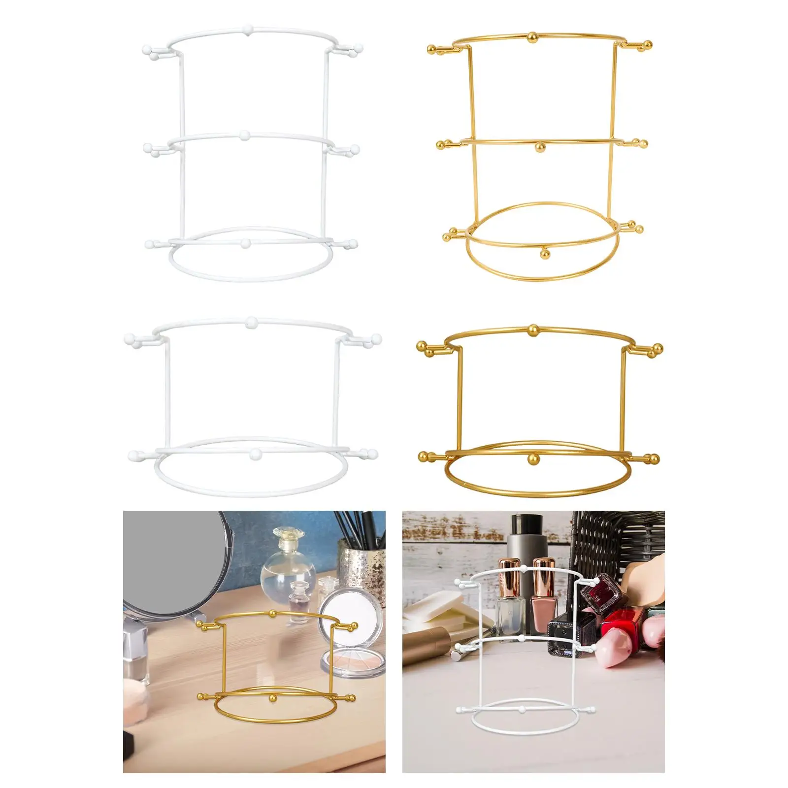 Wedding Tiara Support Stand Metal Storage Rack Headbands Organizer Princess Holder for Girl Room Showcases Women Home Exhibition