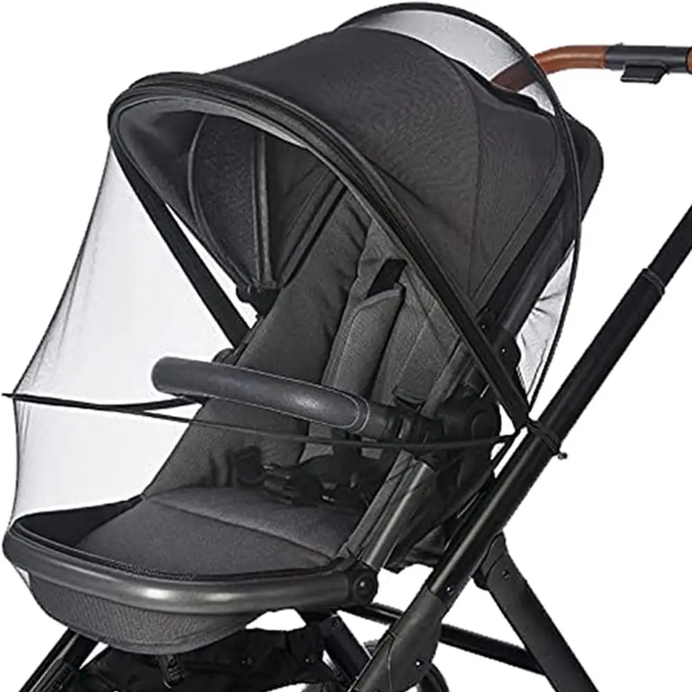 

Дышащая складная уличная защитная сетка от комаров для детских колясок, противомоскитная сетка для колясок