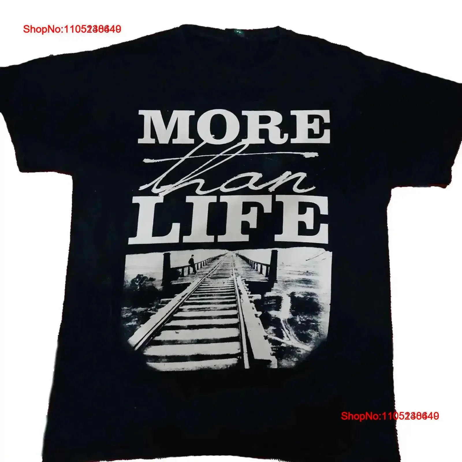 

More than life Band Cotton T Shirt S To 5XL UU1175 vintage Washed Versatile Breathable Comfortable Slightly Stretched Soft
