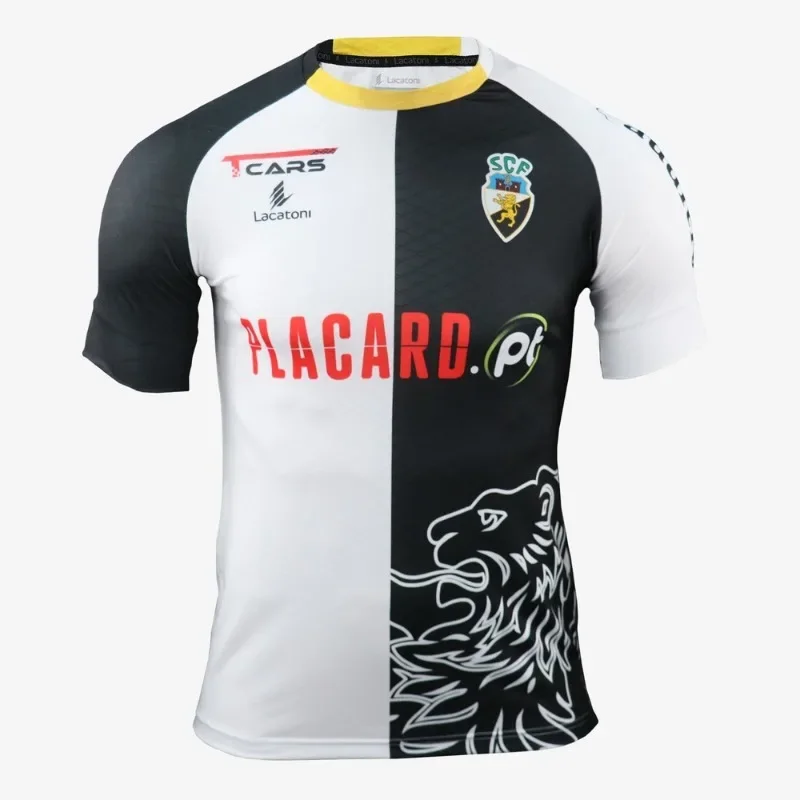

Short Breathable Men's T-shirt with Animal Elements SC Farense Home Jersey Fans Sport Fitness Fantasy 3D Printed