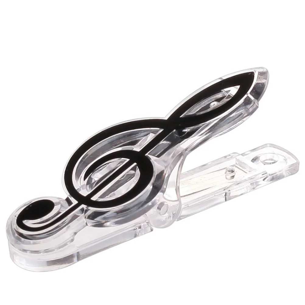 

10pcs Music Book Clips Pp Material Durable Sheet Music Holder For Piano Stay Flat Page Organizer Practical Clip